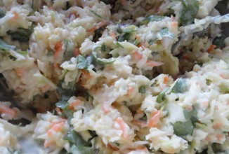 Острый капустный салат