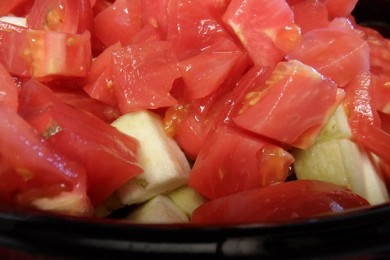 Баклажаны с кари в мультиварке - приготовление