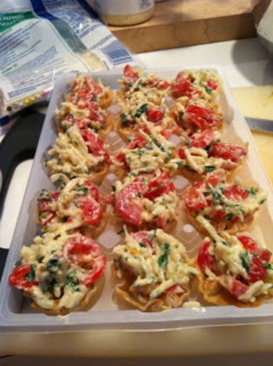 Тарталетки с помидором - Шаг 4