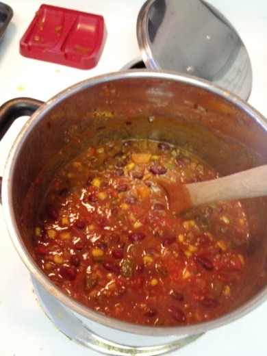 Вегетарианский чили - Шаг 6