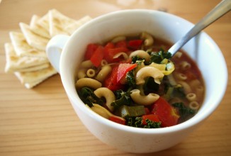 Овощной суп с вермишелью