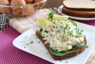 Яичный салат