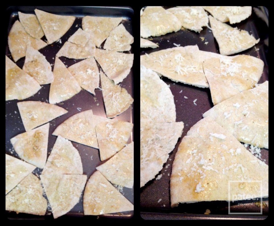 Пита-чипсы с пармезаном - рецепт с фотографиями - Patee. Рецепты
