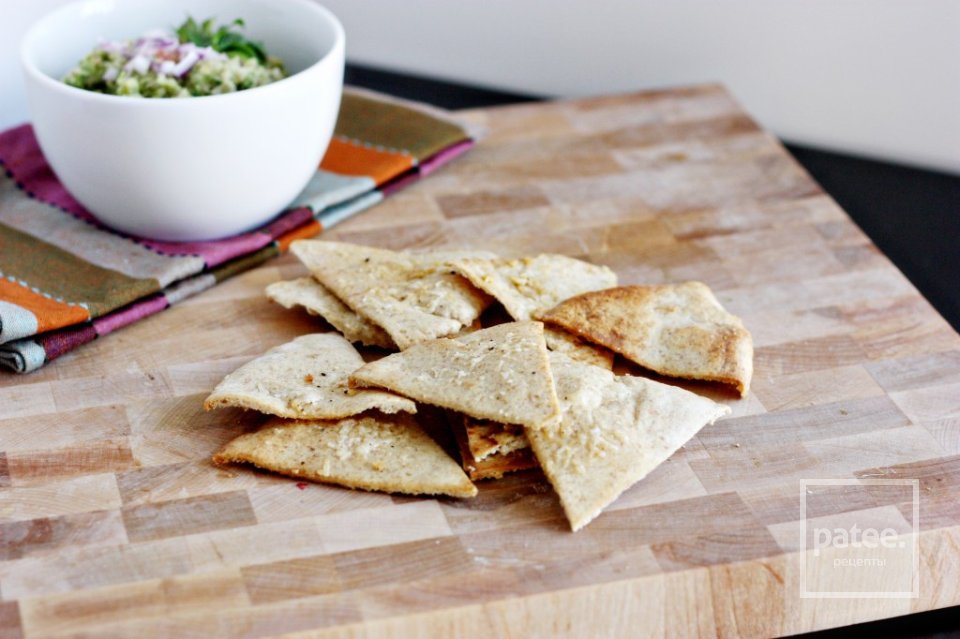 Пита-чипсы с пармезаном - рецепт с фотографиями - Patee. Рецепты