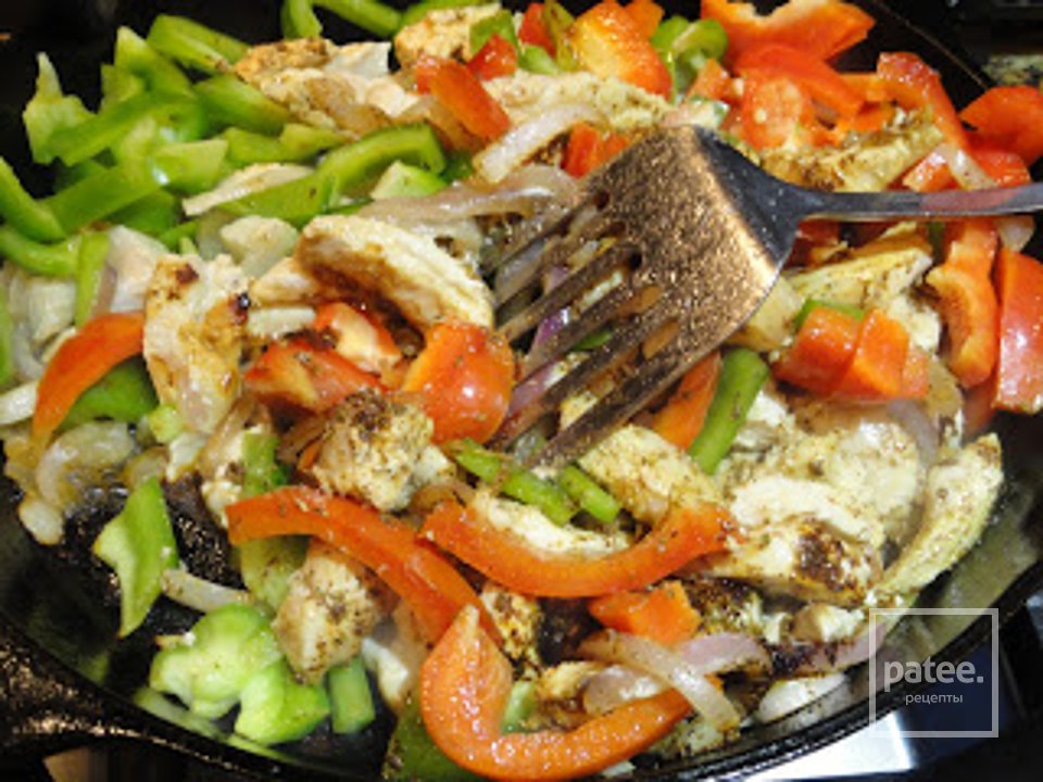 Фахитас - Шаг 4