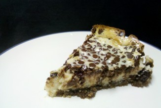 Чизкейк с шоколадной крошкой