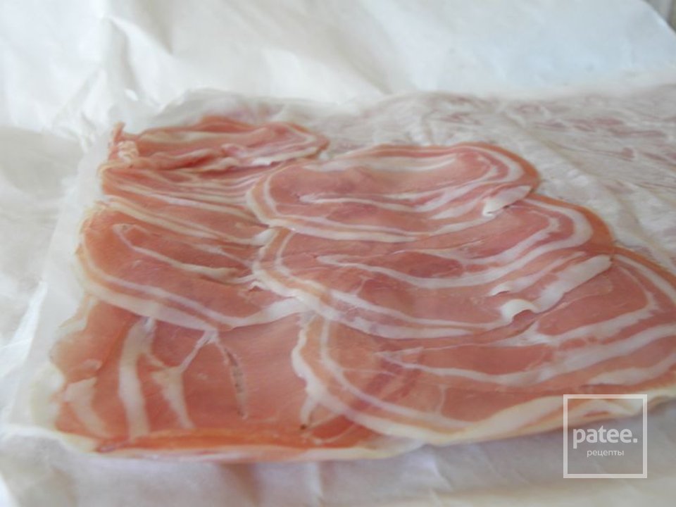 Мини-киш с беконом и сыром - Шаг 2