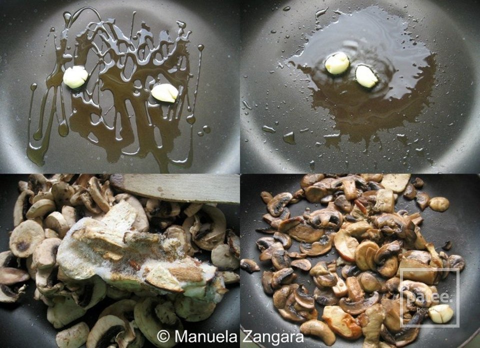 Рёшти с грибами и лососиной - Шаг 6