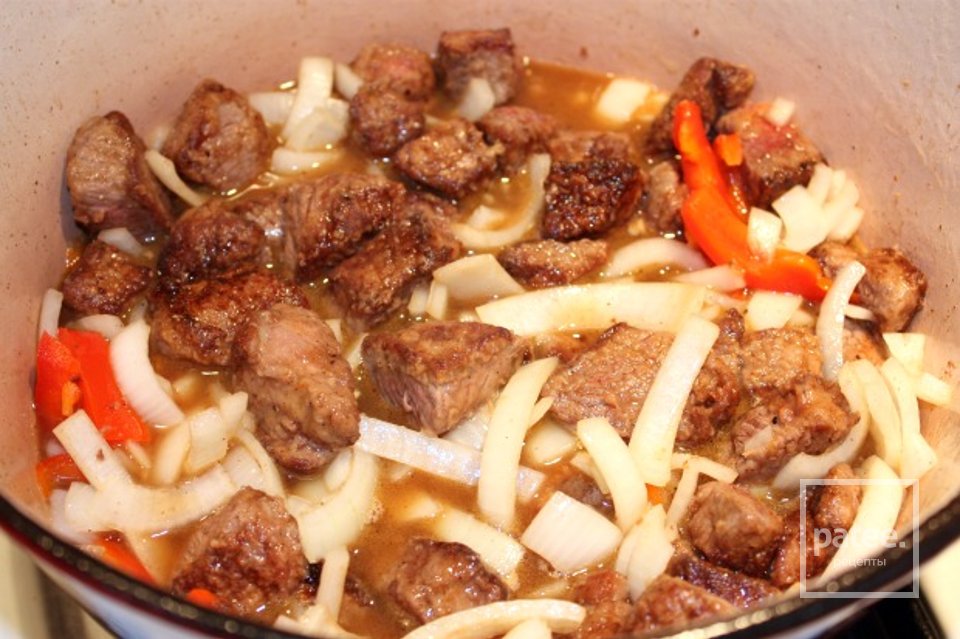 Говядина в соусе - Шаг 5