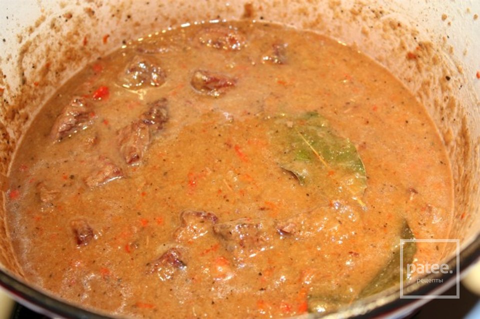 Говядина в соусе - Шаг 7