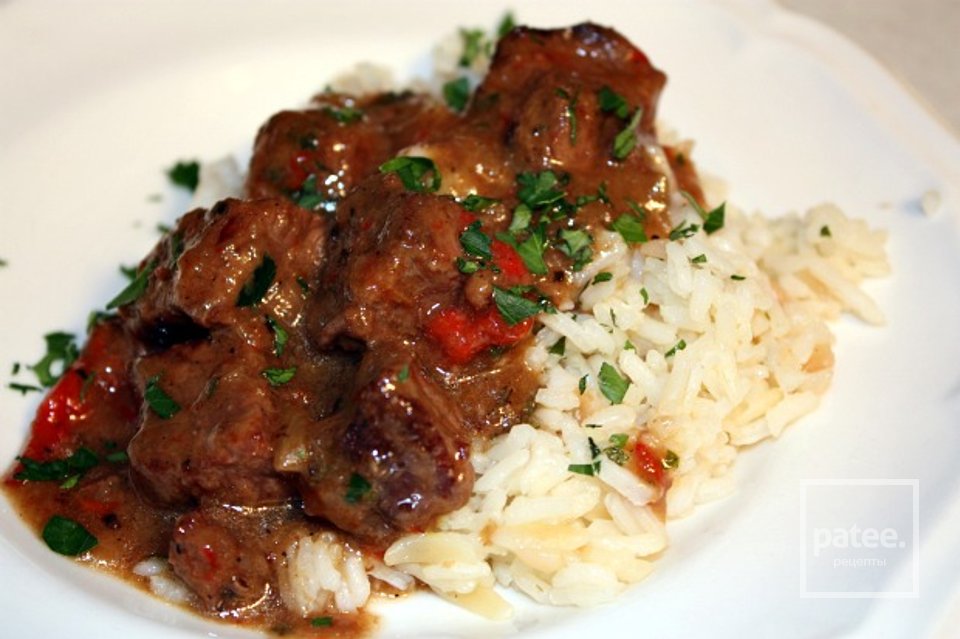 Говядина в соусе - Шаг 8