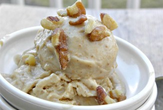 Банановое мороженое с арахисовым маслом