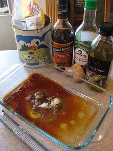 Жареная свинина с салатом - Шаг 1