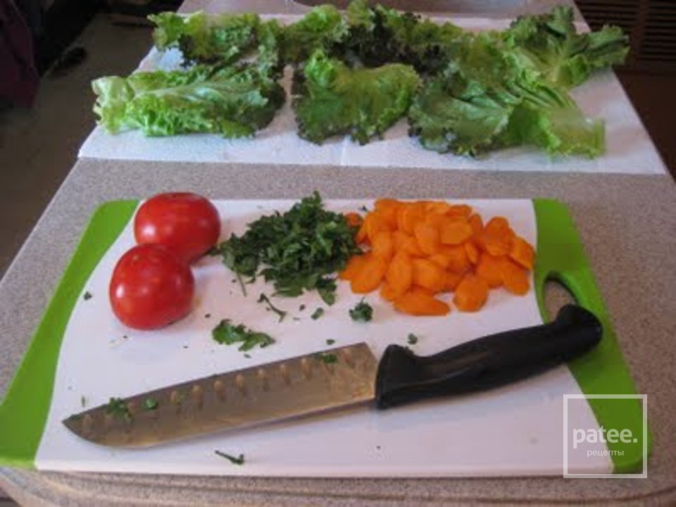 Жареная свинина с салатом - Шаг 5