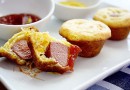 Мини-кексы с сосисками
