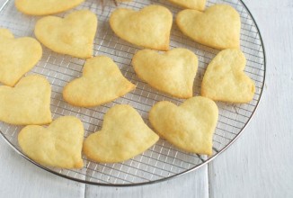 Сырное печенье-сердечки