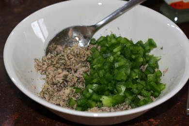 Сэндвич с тунцом - приготовление