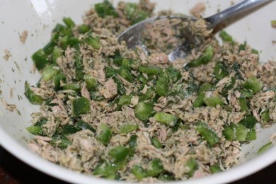 Сэндвич с тунцом - приготовление