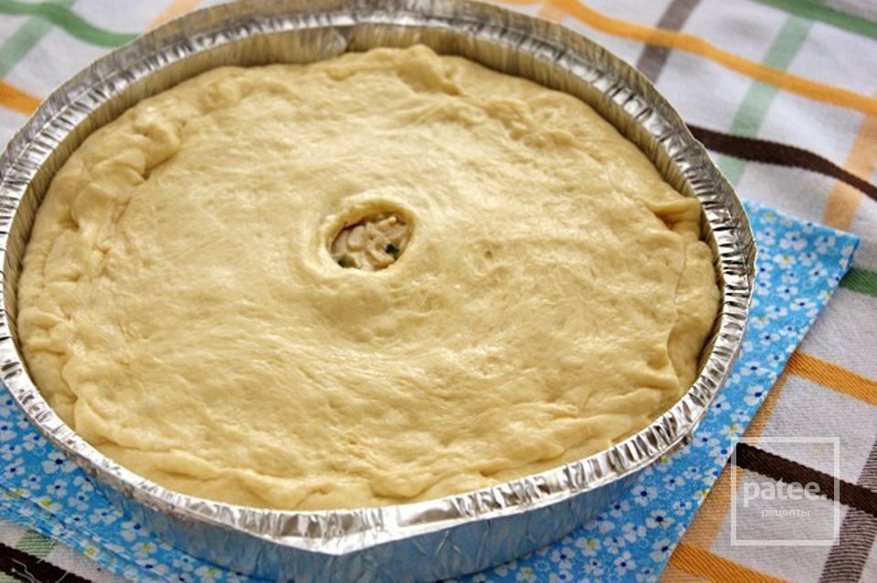 Пирог с курицей и соусом Бешамель - Шаг 15