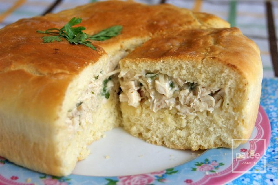 Пирог с курицей и соусом Бешамель - Шаг 19