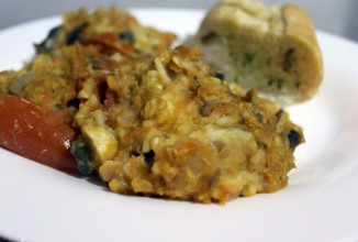 Чечевичная запеканка с сыром