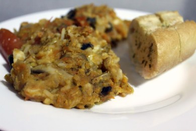 Чечевичная запеканка с сыром - приготовление