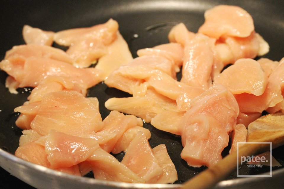 Паста с брокколи и курицей - Шаг 6