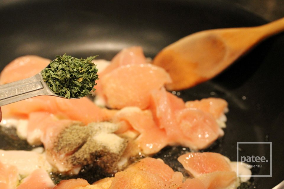 Паста с брокколи и курицей - Шаг 10