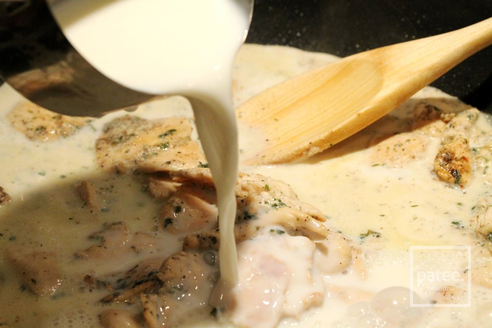 Паста с брокколи и курицей - Шаг 13