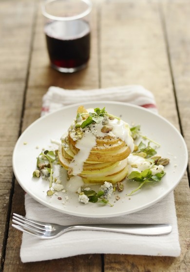 Фруктовый салат с рокфором - Шаг 5