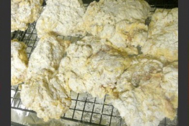 Острая жареная курица - приготовление