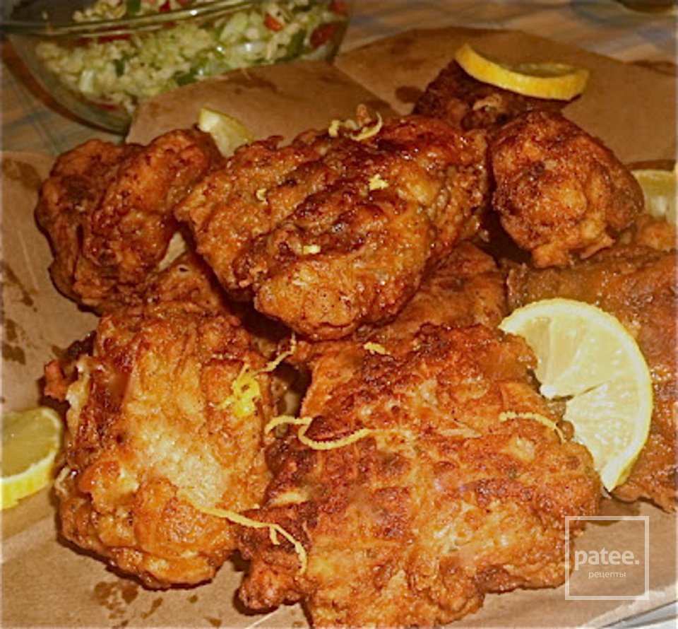 Острая жареная курица - Шаг 9