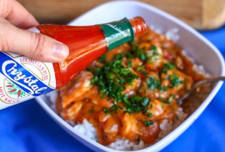 Этуфе с креветками