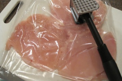 Фаршированная куриная грудка с халапеньо - приготовление