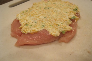 Фаршированная куриная грудка с халапеньо - приготовление