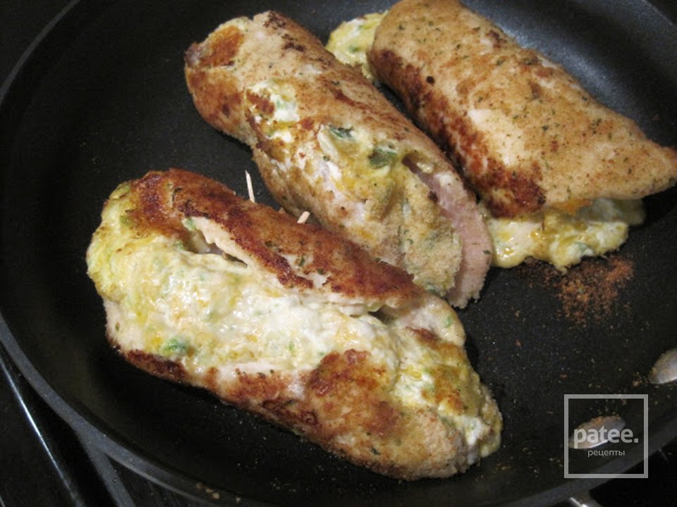 Фаршированная куриная грудка с халапеньо - Шаг 7