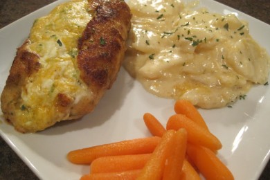 Фаршированная куриная грудка с халапеньо - приготовление