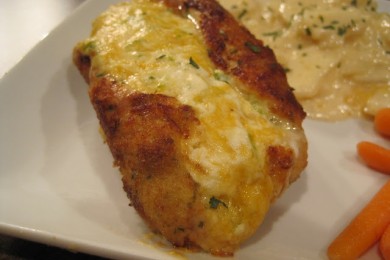 Фаршированная куриная грудка с халапеньо - приготовление