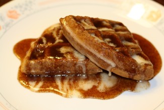 Вафли с корицей