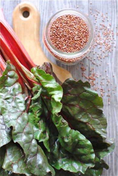 Красная киноа с фиолетовой цветной капустой - Шаг 3