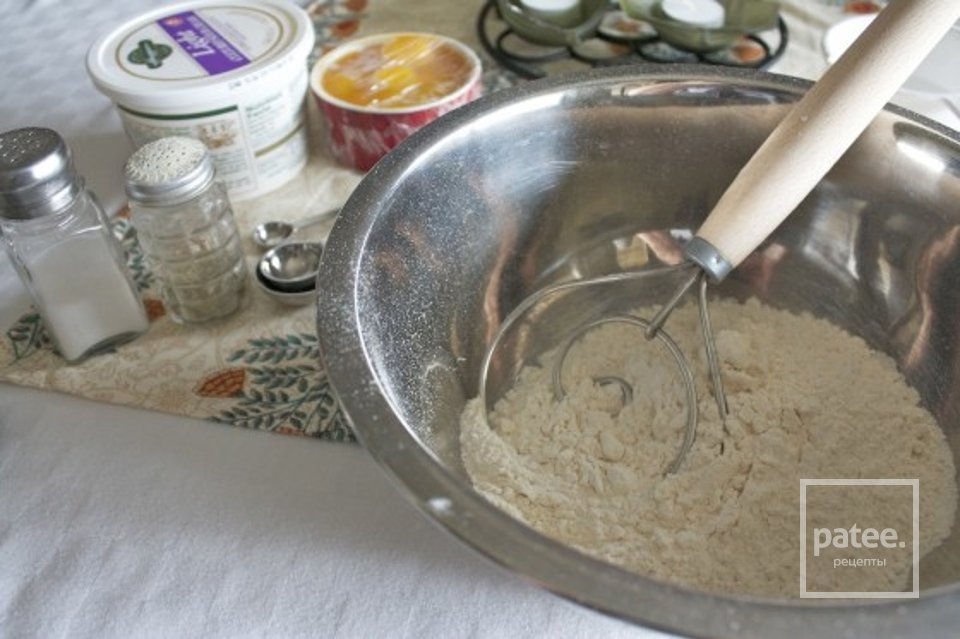 Вареники со спаржей и бри - Шаг 1