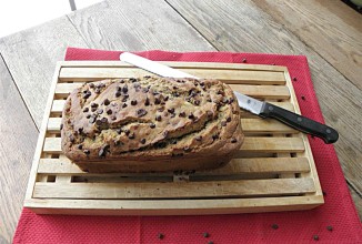 Банановый хлеб со сливочным сыром без добавления сахара