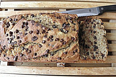 Банановый хлеб со сливочным сыром без добавления сахара - приготовление