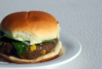 Бургеры из черной фасоли