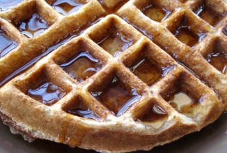 Банановые вафли