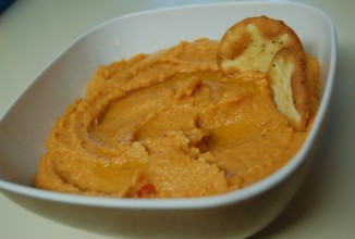 Хумус с красным перцем