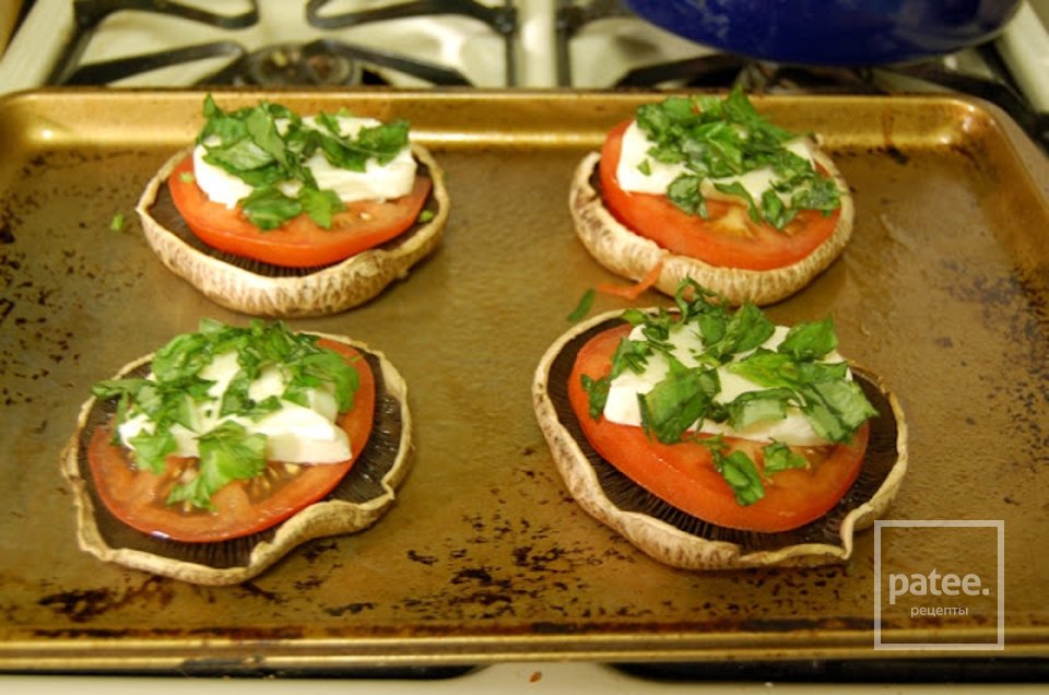 Фаршированные шампиньоны - Шаг 3