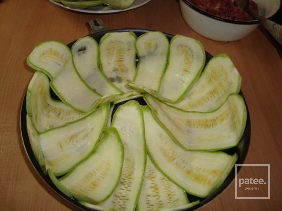 Кабачковая запеканка с фаршем - Шаг 6