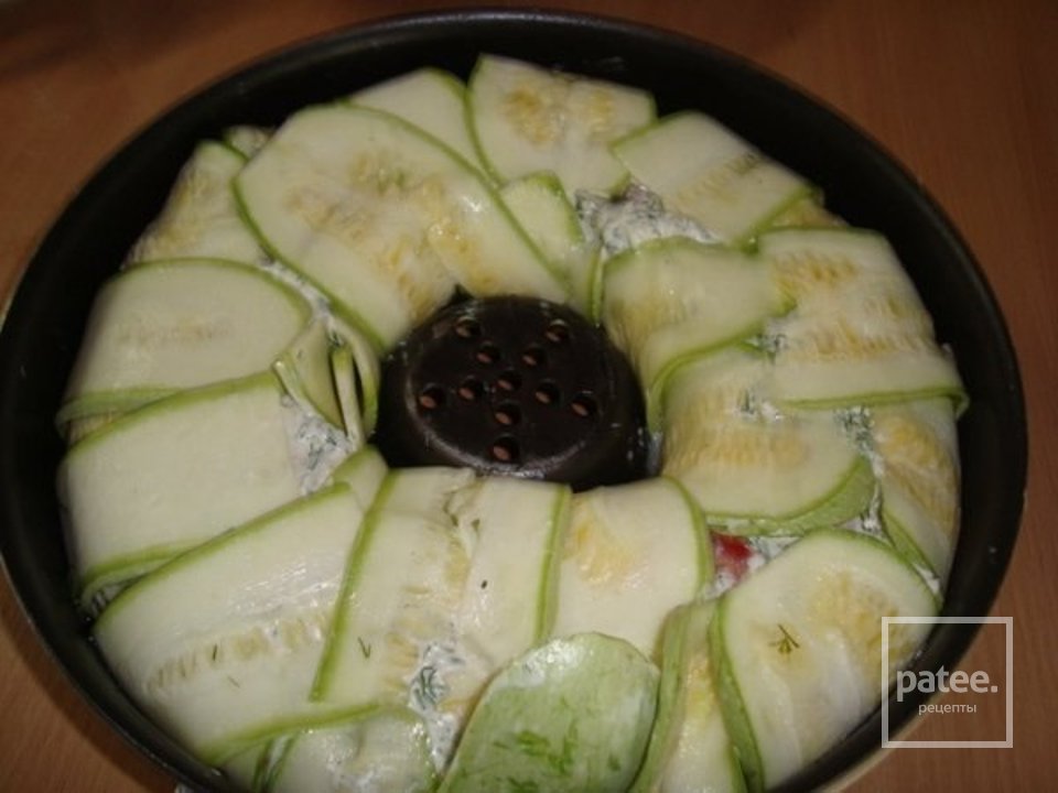 Кабачковая запеканка с фаршем - Шаг 11