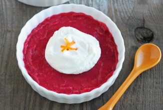 Клубничный пудинг